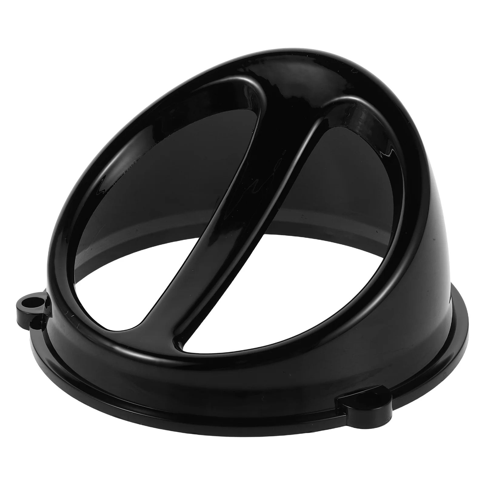 

Motorcycle Hood Air Intake Vent Cover Trim Noise Reduction Weather Resistant ABS Engine Protection Scoop Component