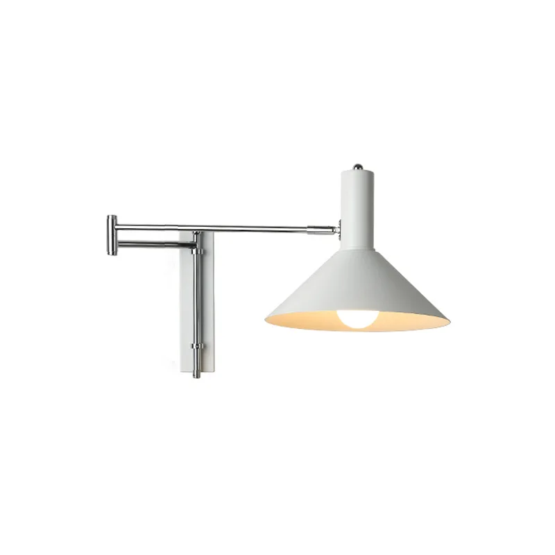

Bauhaus rocker arm wall lamp extended long arm foldable bedside wall lamp