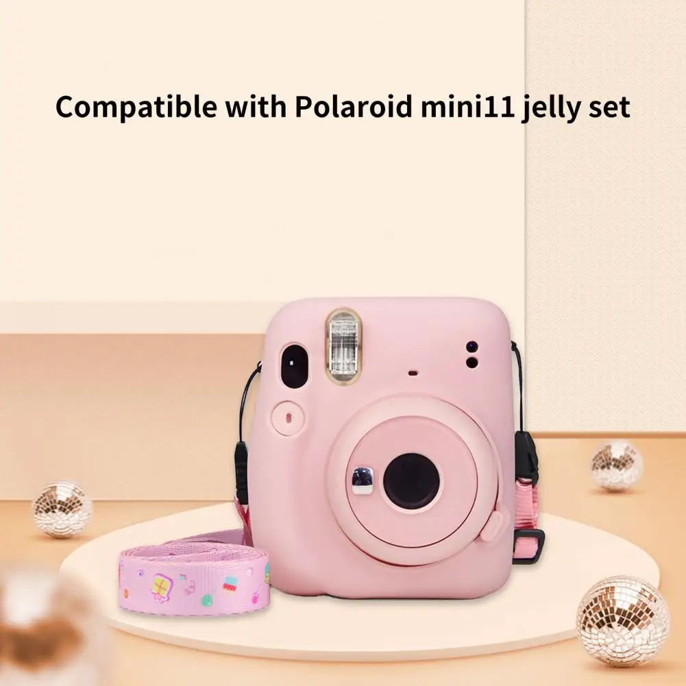 Camera Protective Shell Shockproof Soft Silicone Stunning Instant Camera Protector Lens Protection For-Fujifilm Instax Mini 11