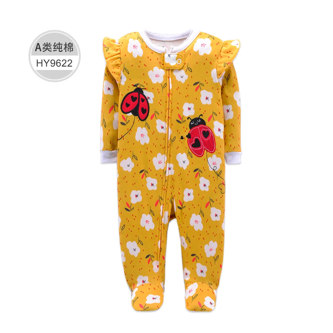 

Baby Girl Clothes Four Seasons Long-Sleeve 100% Cotton Toddler Kids Romper 0-12 Months Newborn Infant Baby Boy Jumpsuit