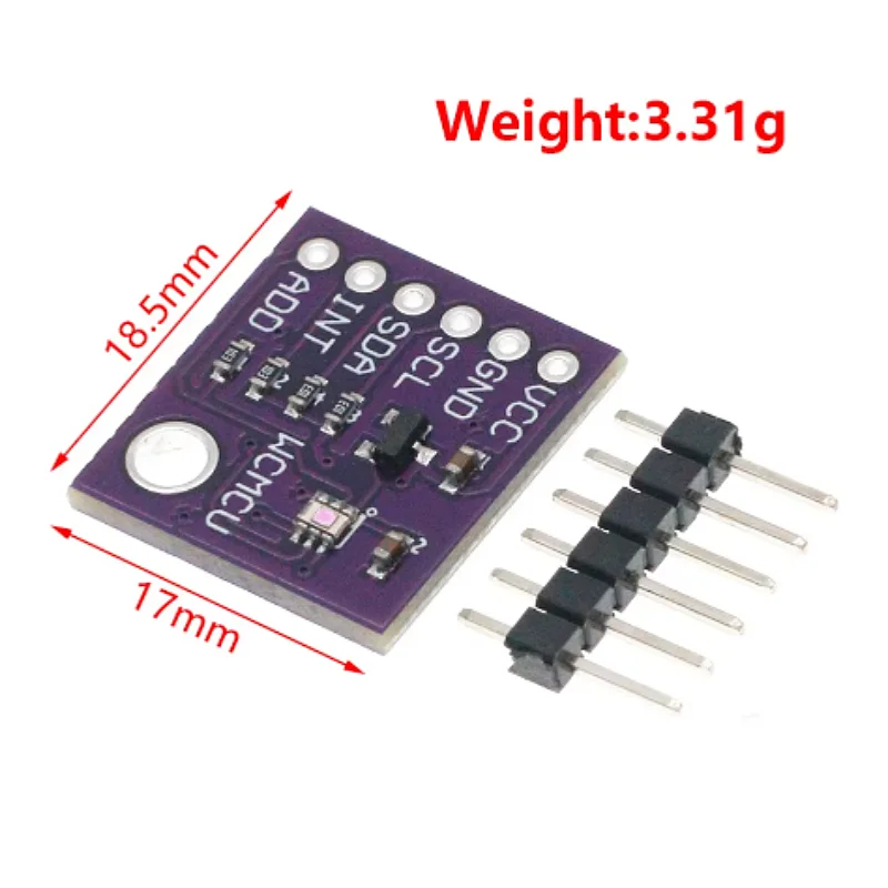 MCU-3001 OPT3001 Ambient Light sensor Single-chip illuminance meter for measuring light intensity like the human eye