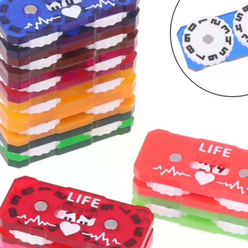 

1 шт. случайный 41x20x9 мм трекер ран 00-99 1 трекер без покраски трекер жизни счетчик настольных игр