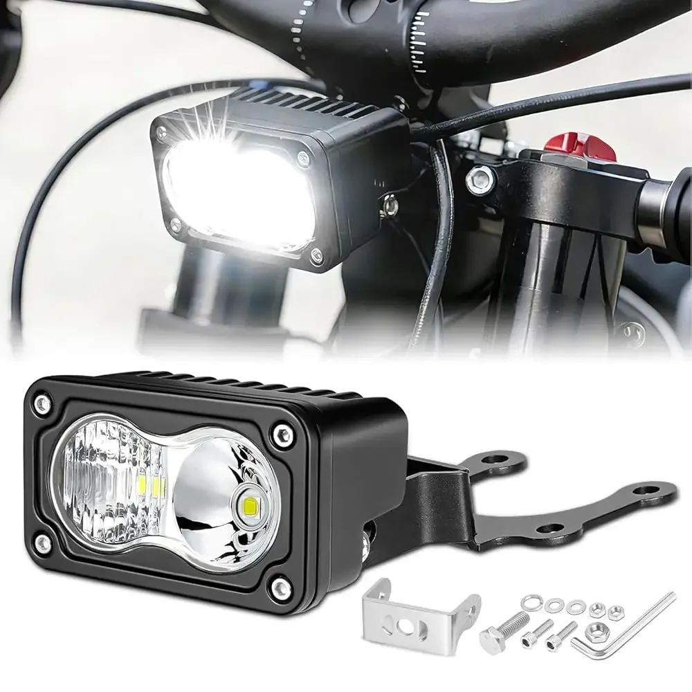 

Free Shipping - Headlight Kits for Surron 3 Inch LED Pods Spot Flood Combo LED Light Bar Waterproof Work Lights for Surron Talar