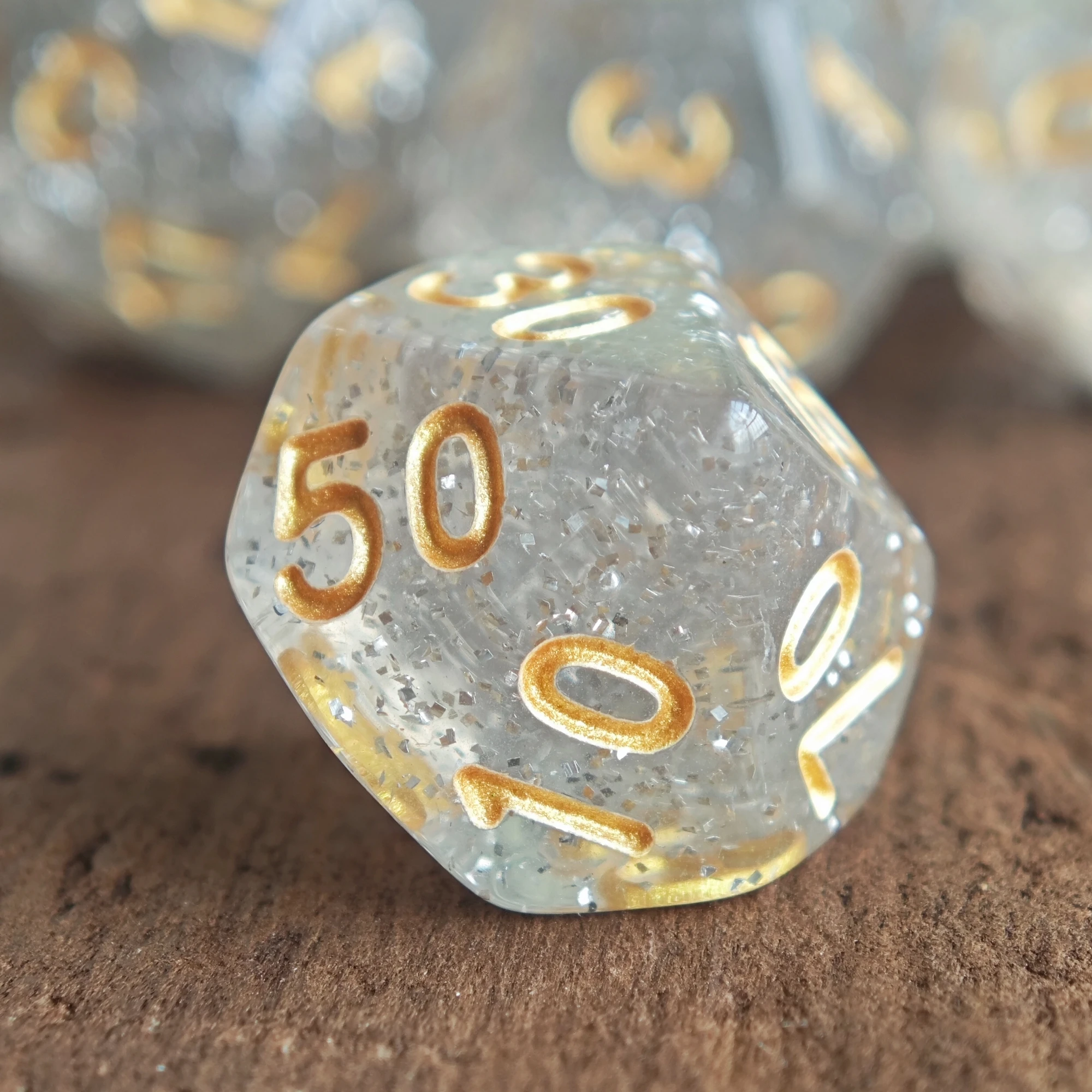 7 قطعة/المجموعة الماس الخام نمط مجموعة نرد D & D COC RPG الخيال جرعة زجاجة الزنزانات والتنينات لعبة سطح المكتب #6