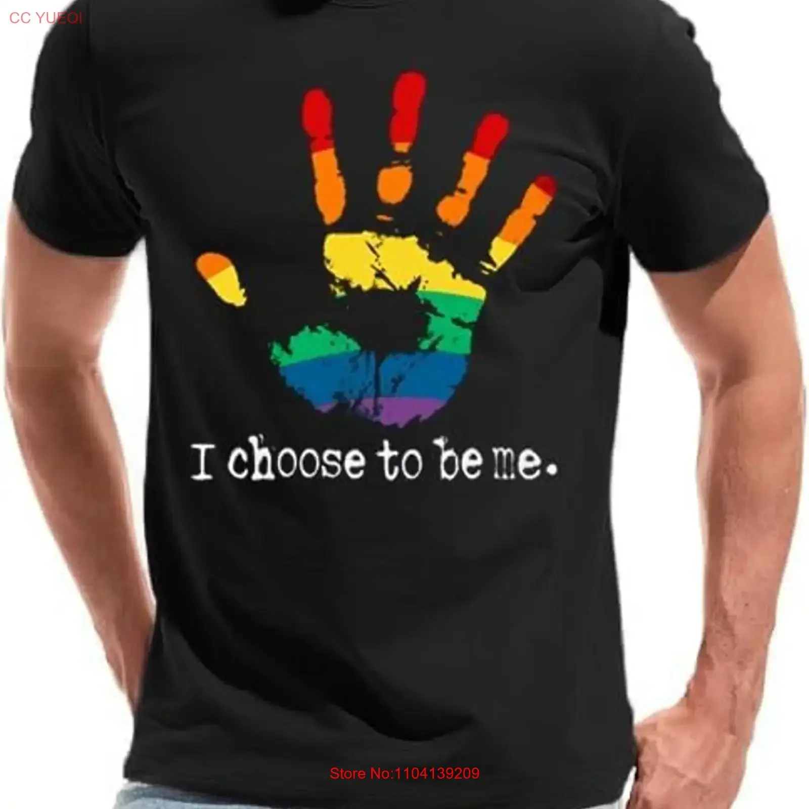 Camiseta Pride para hombre, bandera gay, LGBTQ, arcoíris, igualdad LGBT, estilo vintage, lavado, gráfico elegante, ligeramente versátil, para hombre