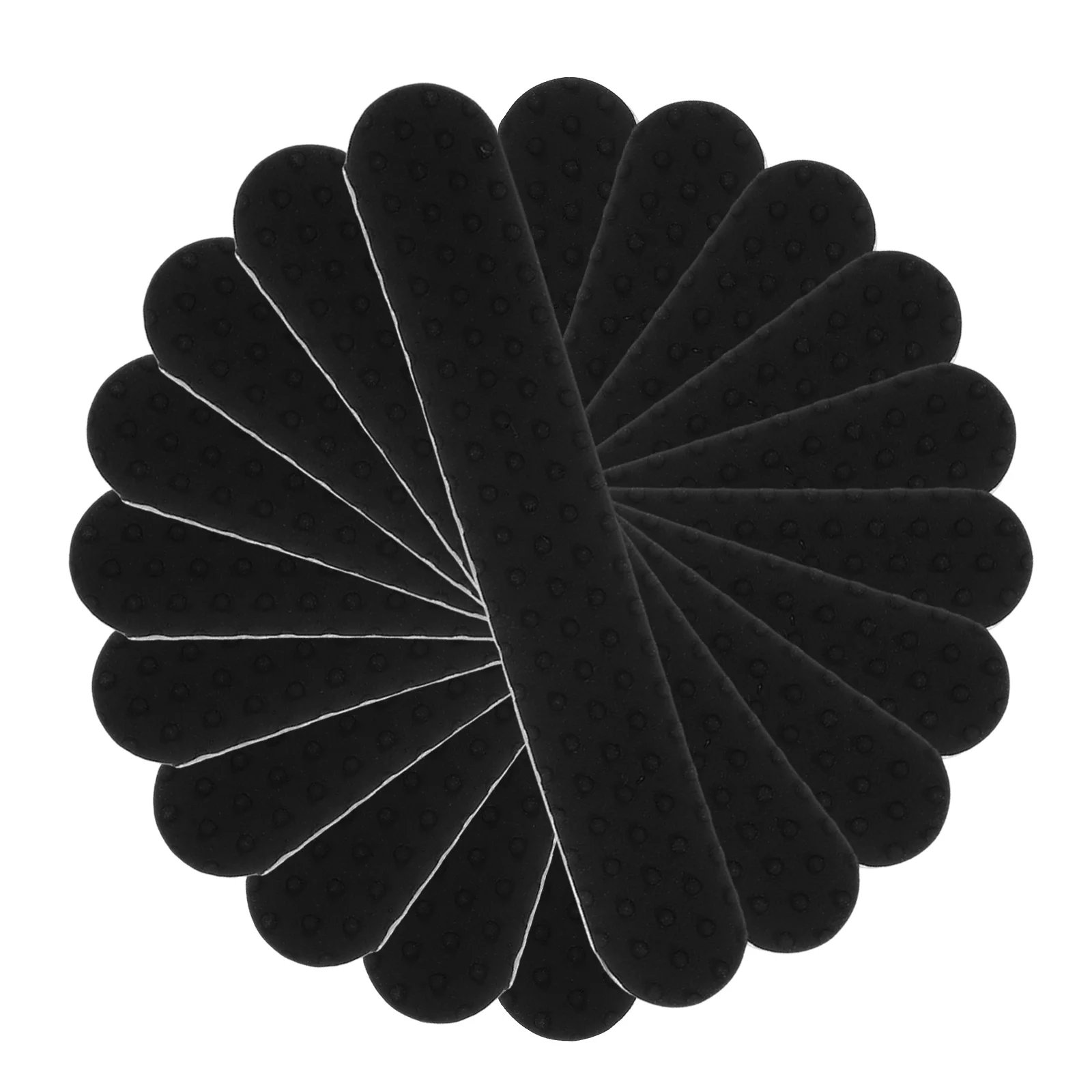 

100pcs Anti-slip Hanger Stickers Grips Silicone Strips for Clothes Non-slipping Hanger Parts Closet Wardrobe Accessories