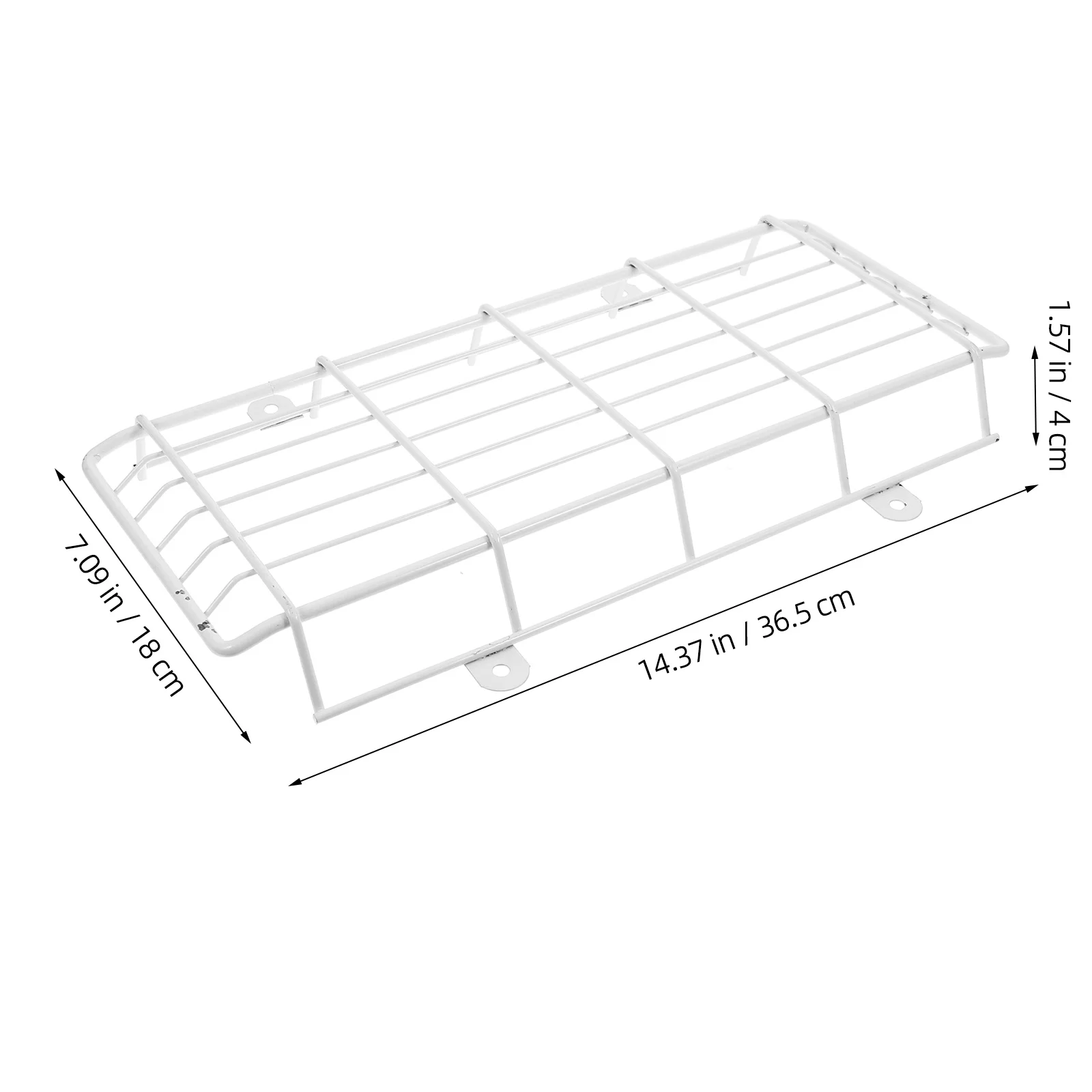 Notlicht-Schutzhülle, Eisengeflecht, Käfigschutz für Deckenleuchte, Ventilator, Metallbeleuchtung, Haltbarkeit, langlebige Leistung
