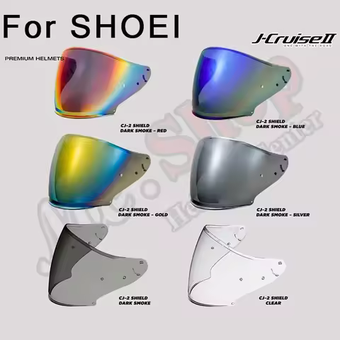 Motorcycle Helmet Visor for SHOEI J-Cruise 1 J-Cruise 2 J-Force 4 CJ-2 Casco Shield Viseria Capacete Moto Windshield Lens