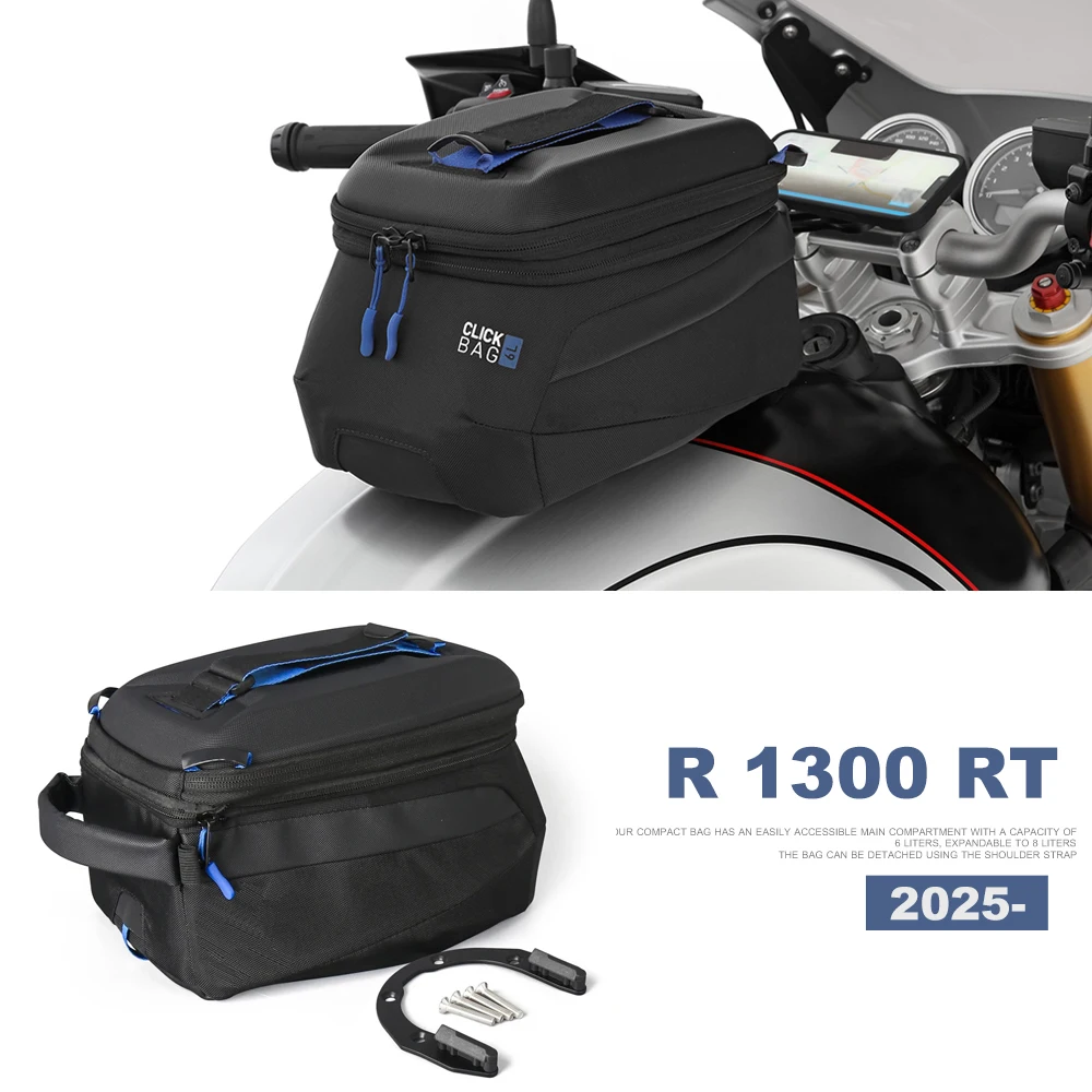

Fuel Tank Bag 6L~8L Kit Luggage Storage Bag Waterproof Bag Tool 2026 For BMW R1300RT R 1300 RT R 1250 GS Motorcycle Tank Bag