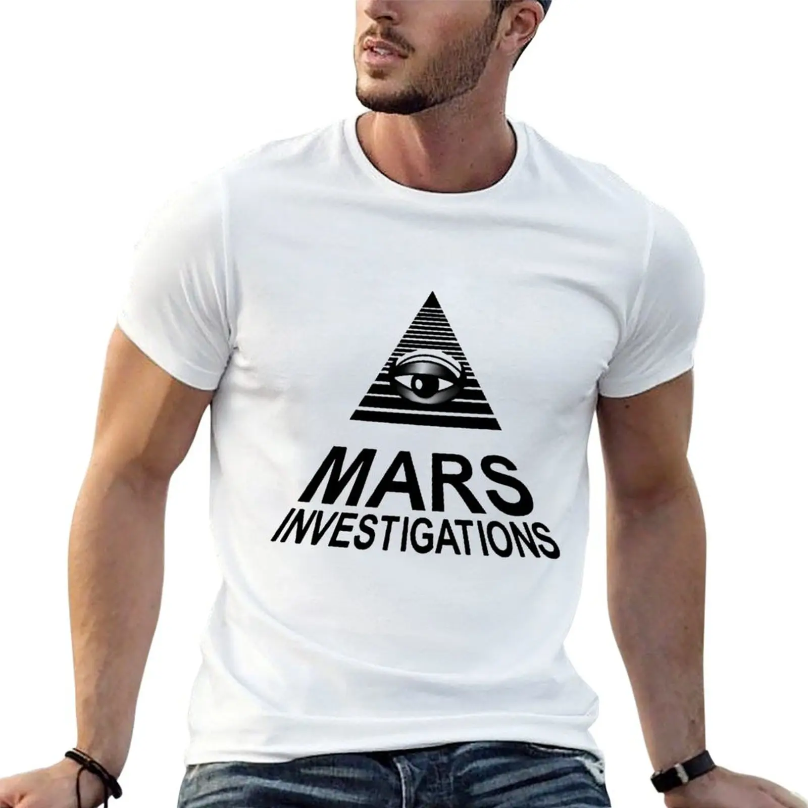 Investigation shirt Logo Mars T-Shirt high Mars - Veronica quality man cotton t essential shirt t