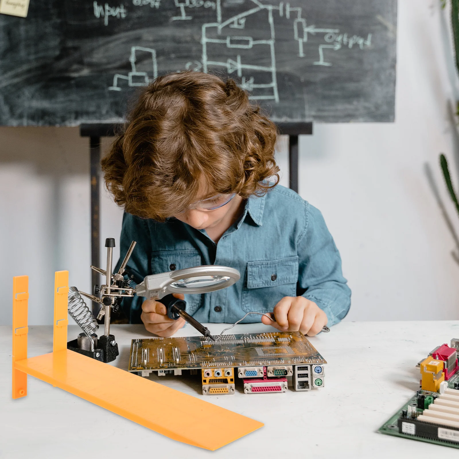 

Multifunctional Physics Inclined Plane Teaching Aid Dual-Surface Plates With Scale For School Science Experiment