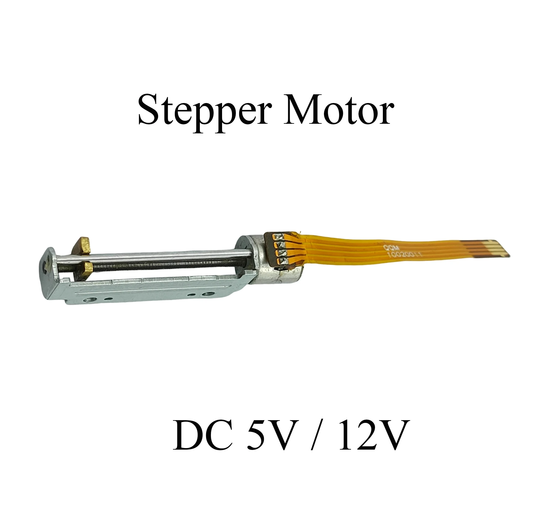 5V12V Micro 8mm Linear Slider Stepping Motor with Metal Nut Moving Block 2-Phase 4-Wire Telescopic Lifting Motor