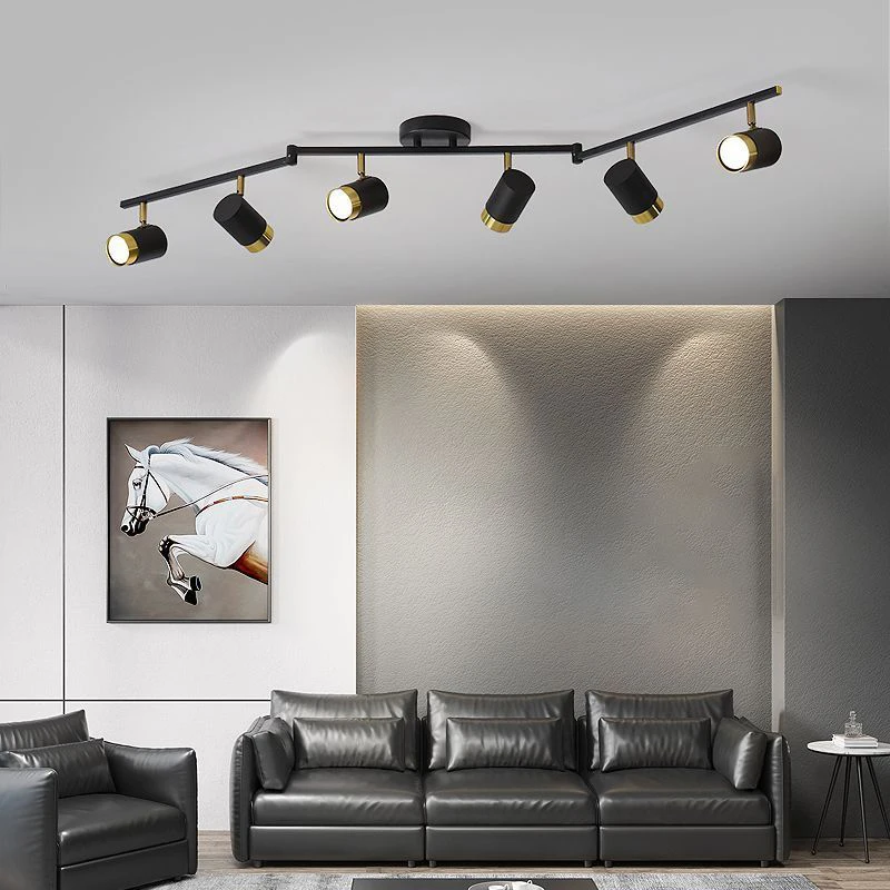 Surface Mounted Spotlight Led Ceiling Light Track Light Nordic Living Room Downlight Background Wall Cloakroom Small Spotlight