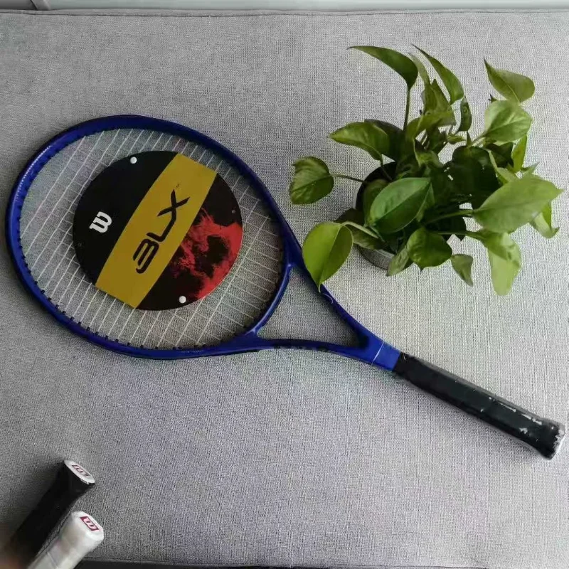 2025 جديد لمضرب التنس ويلسونز توازن كامل من الكربون المهنية للرجال والنساء دورة جامعية للمبتدئين ربط الحبل