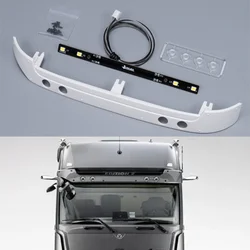 LED Plastic ABS Sun Visor Light for 1/14 Tamiya RC Truck Tipper BENZ ACTROS 3363 1851 Car Upgrade Accessories