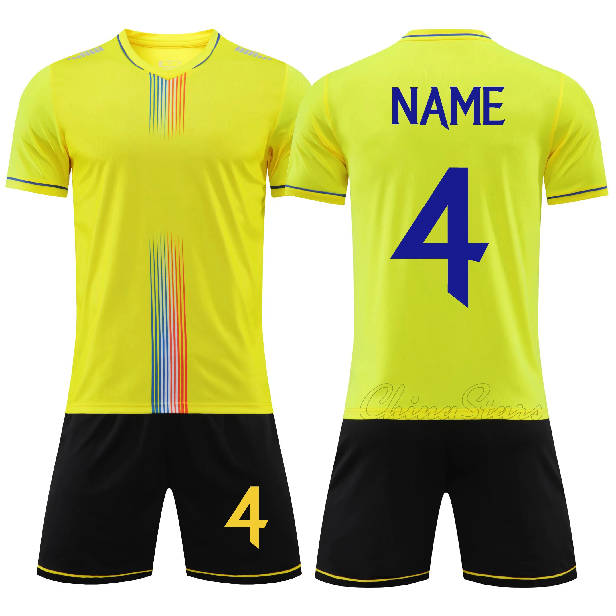 أعلى جودة الشباب زي كرة القدم السراويل مع جيب أطفال بنين كيت كرة القدم مجموعة DIY موحدة الكبار مخصص كرة القدم جيرسي السراويل