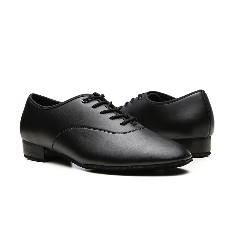 Zapatos modernos de baile latino para hombre, zapatos de salón de cuero suave Oxford, zapatos de baile modernos para interiores, zapatos de Tango