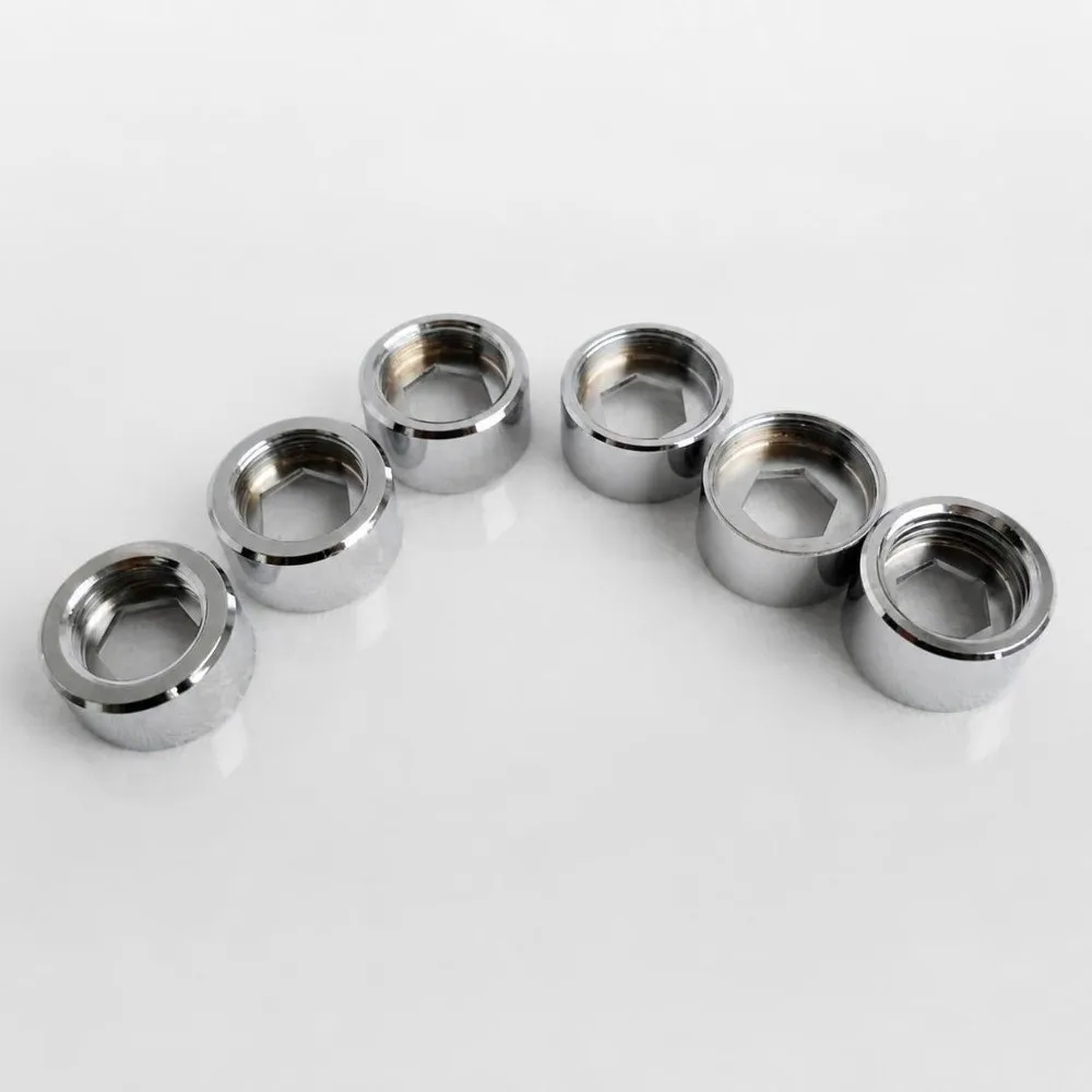 Durable Copper Faucet Adapter Female To Female Hex Shape Thread Converter Spout Adapter