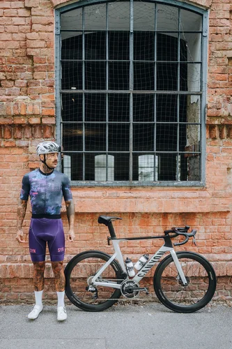 Imagen 2 del producto SYN-Camiseta de ciclismo de verano para hombre, ropa para bicicleta, camiseta, ropa para bicicleta de montaña MTB, camisas, equipo uniforme, manga corta 2025