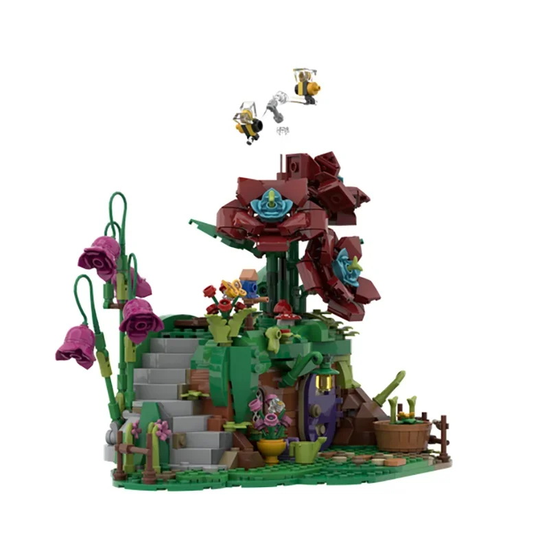 Moc Building Blocks Herbalist house Technology Modular Bricks Model  Gifts Christmas Toys DIY Sets Assembly