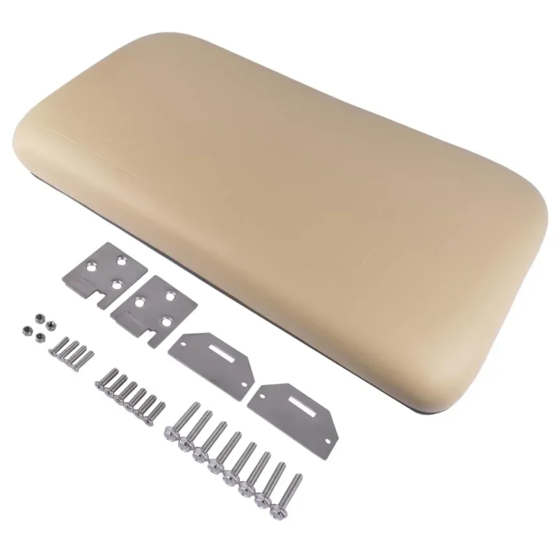 Front Seat Bottom Cushion for 1994-2013 Golf Cart with Mounting Hardware Replacement Parts Accessories