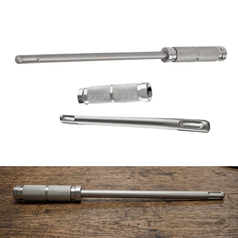 Double Headed Shank for sds Plus Extension Rod For Secure Handling In Various Conditions Knurled for surface Treatment