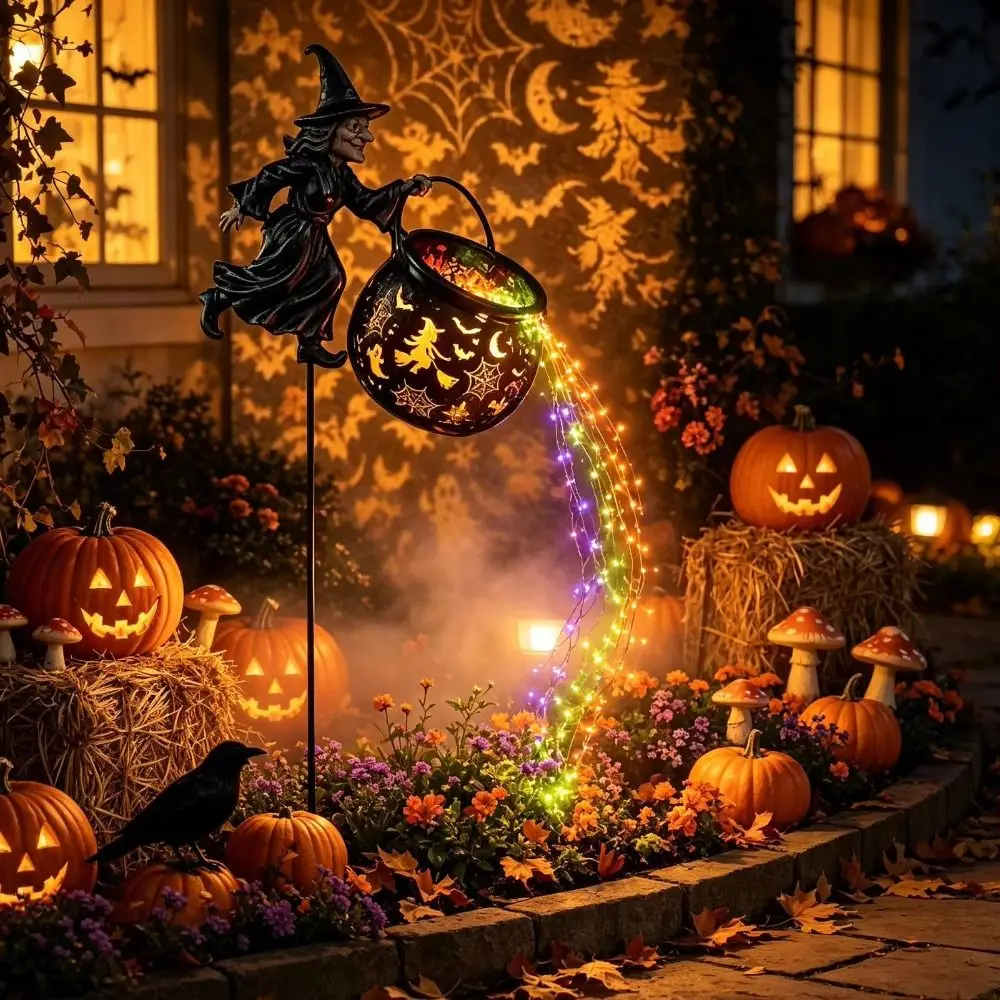 flying-witch-led-witch-cauldron-light-colorful-flowing-led-flowing-light-stake-hollow-witch-light-halloween