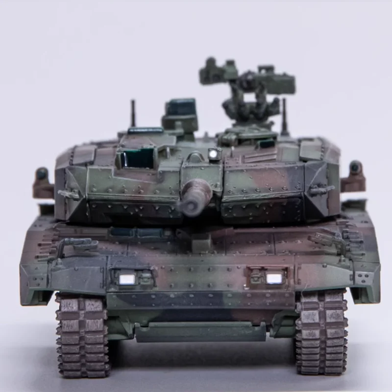 1:72 New Leopard 2A7PRO Main Station Tank Tri-color Camouflage Finished Model Simulation Model Collectible Toy Gift Souvenir