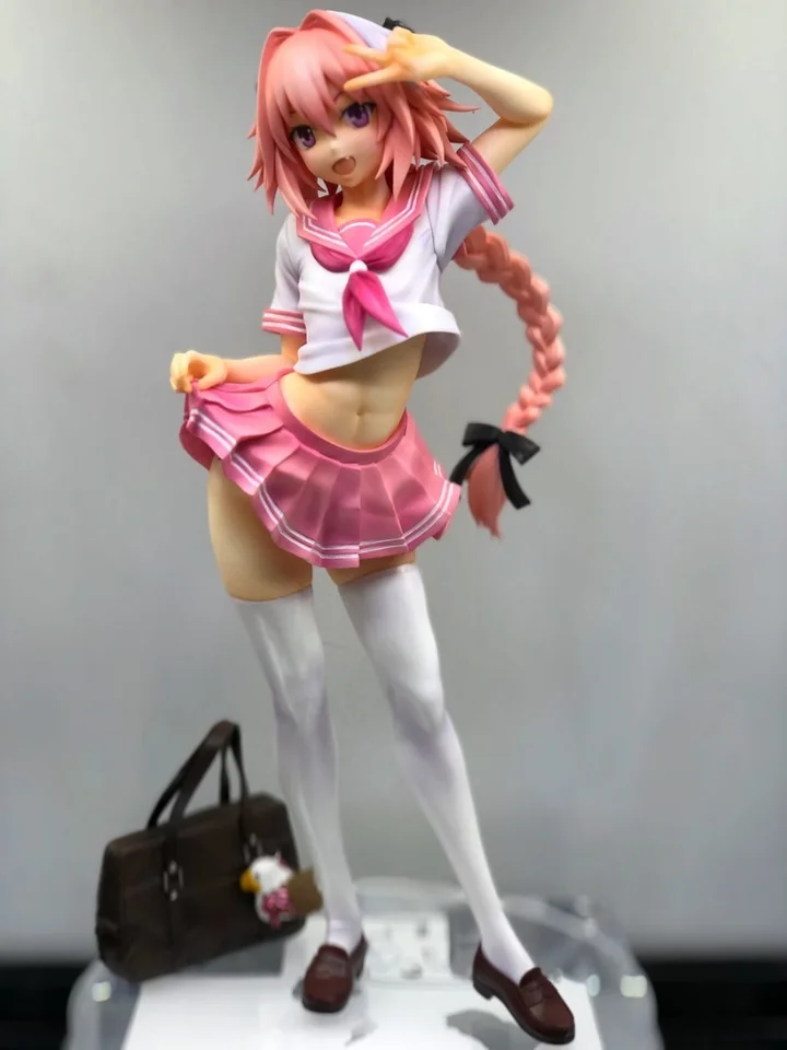 Anime Fate/Grand Order Astolfo Figures kawaii resin GK DIY manual White  assembly Model Statue Toys doll Collection Gifts