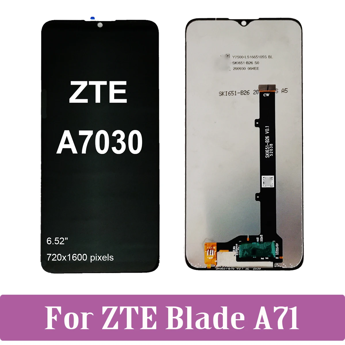 

Original For ZTE Blade A71 A7030 LCD Display Touch Screen Replacement Digitizer Assembly