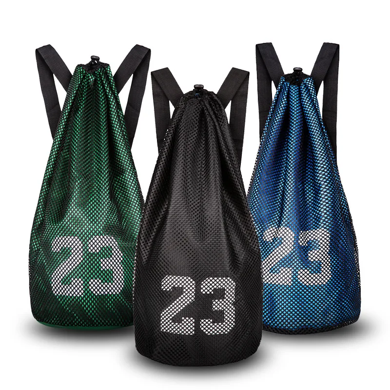 

Basketball bag basketball bag training sports backpack fitness backpack storage bag student children's football volleyball net