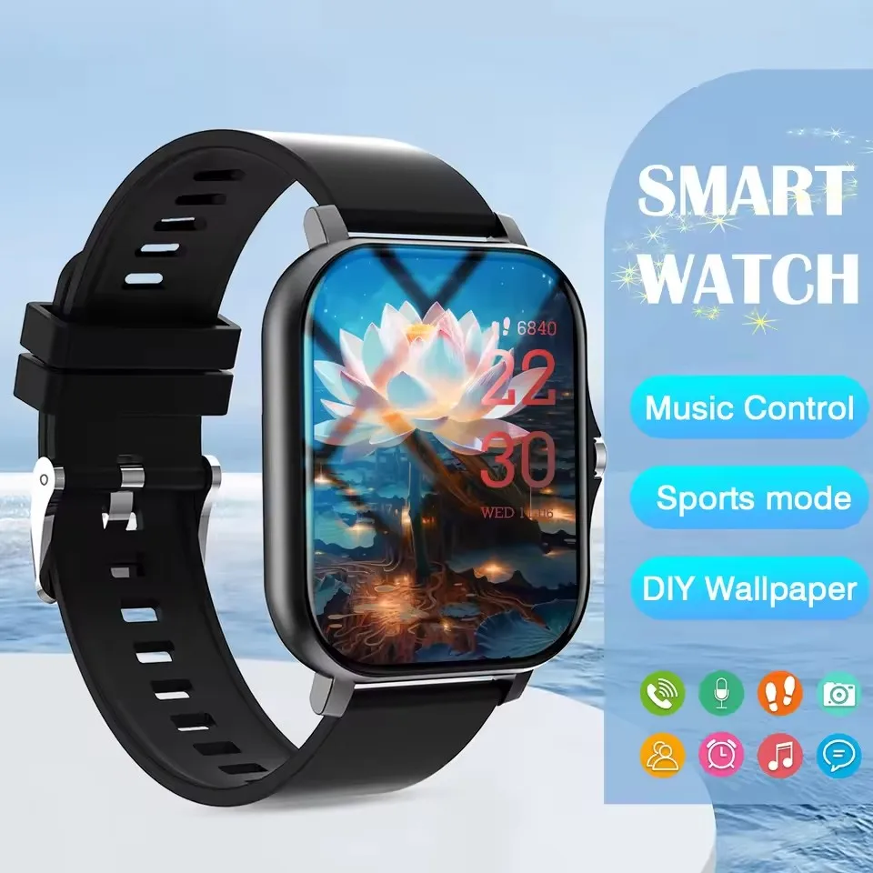 2026 Nieuwe Bluetooth Oproep Smart Horloge Informatie Push Mannen Vrouwen Gezondheid Monitoring Horloge Stappenteller IP68 Smartwatch Voor Android IOS