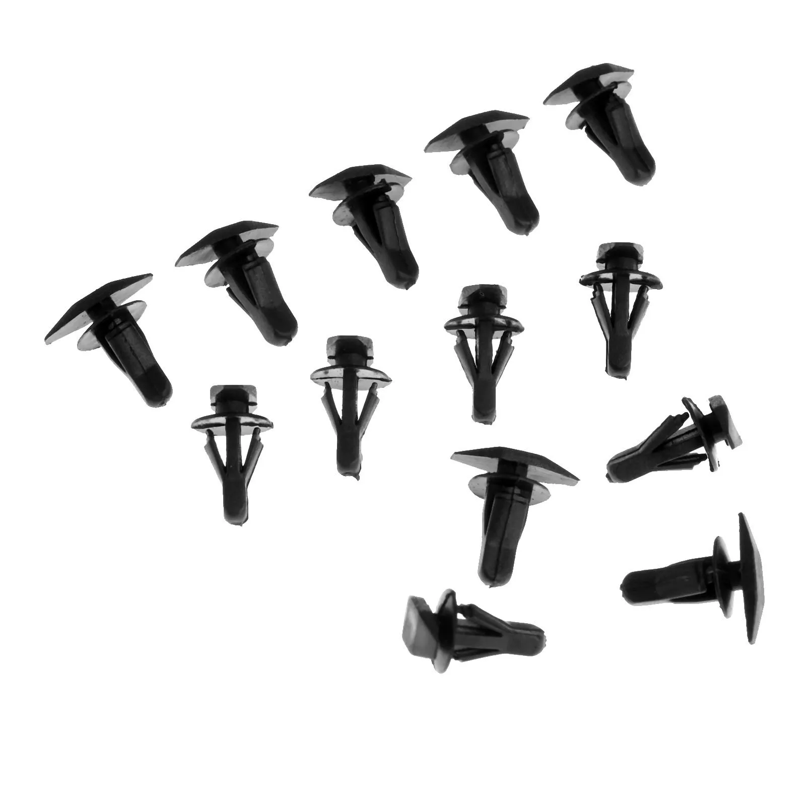 50pcs Fasteners Car Door Window Sealing Interior Fixed Clamps Strip Auto Accessories Universal Type for Many Cars Plastic