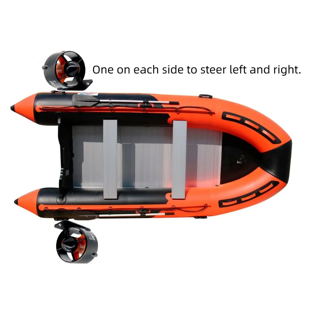 Подводное подруливающее устройство 24В 14кг Тяга |   400 Вт бесщеточный двигатель IP68 водонепроницаемый |   Для пульта дистанционного управления/лодки/ноута