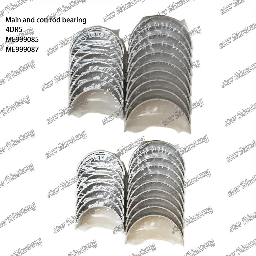 

4DR5 Main Bearing and Connecting Rod Bearing ME999085 ME999087 Suitable For Mitsubishi Engine Parts