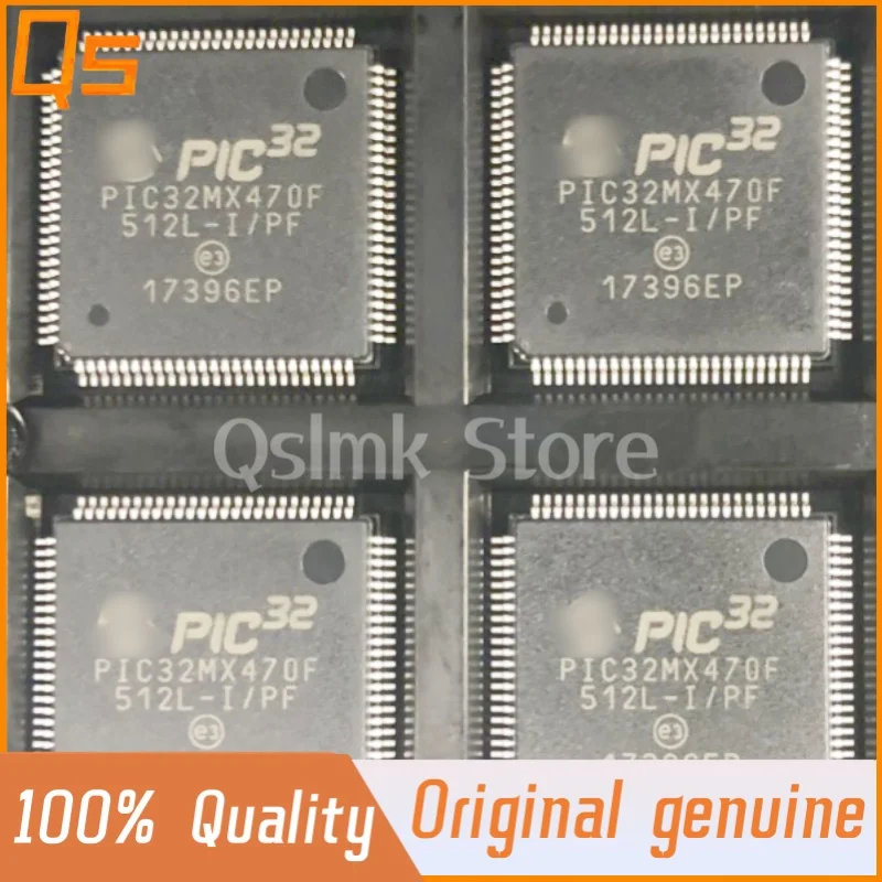 New Original PIC32MX470F512L-I/PF TQFP-100 IC MCU 32BIT 512KB FLASH Microcontrolle