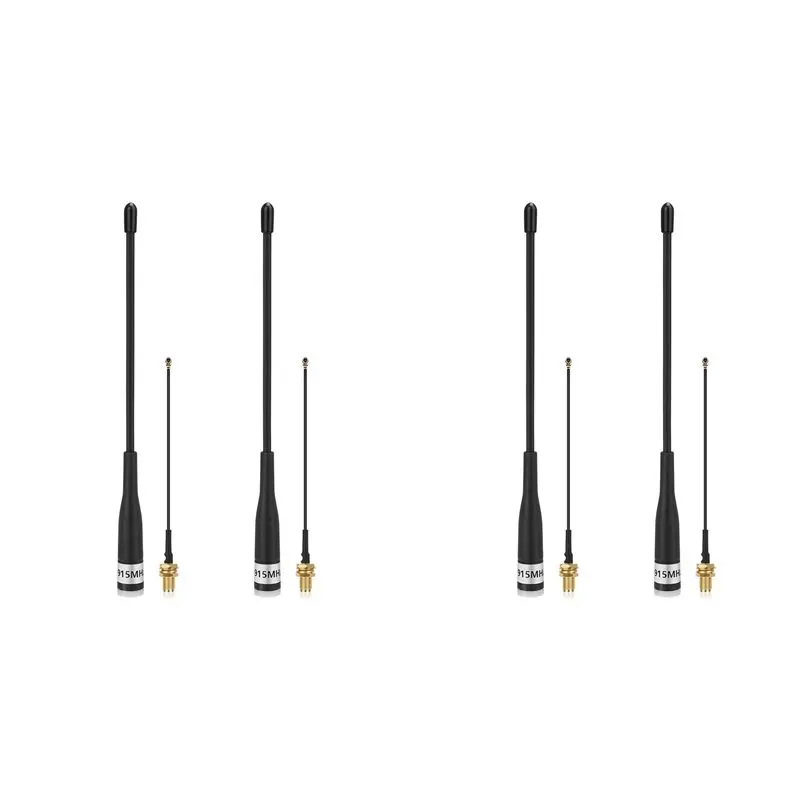 

Антенна Lora AS95-915Mhz с коэффициентом усиления 10dBi, всенаправленная, с разъемом SMA Male и кабелем, для Meshtastic, 4 шт.