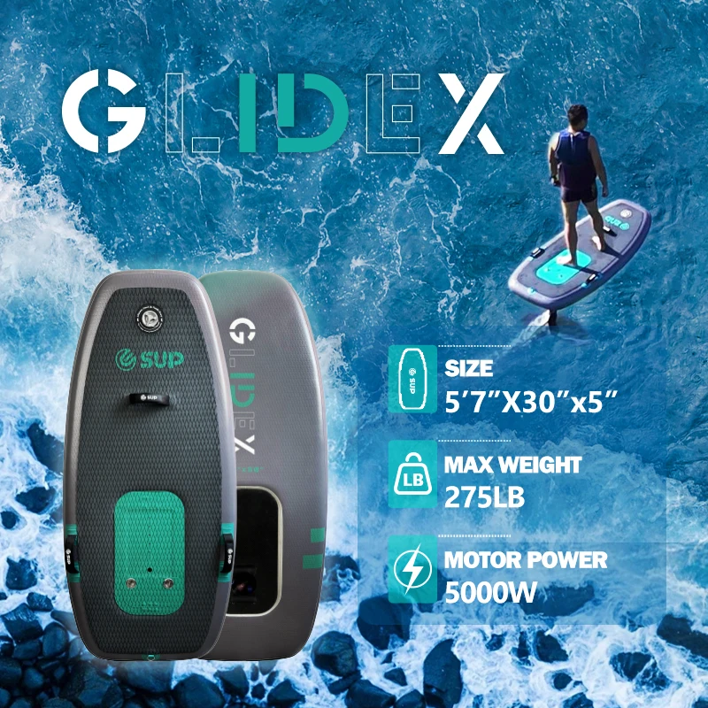 Dual-layer Construction Hydrofoil Surfboard Carbon Foil E-Foil Electric Board Pumping Wingfoil Inflatable Remote Control
