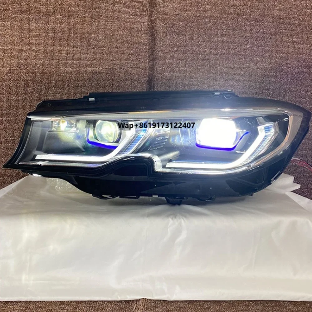 Car Daytime Running Headlight for 3series G20 G28 320i 330i Upgrade Adaptive Dynamic Turn Signal Lens Auto Accessories Lamp
