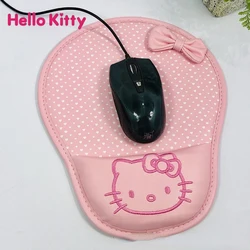 Hello Kitty Mouse Pad Anime Kawaii PU Wrist Mouse Pad Cute Wrist Mouse Pad Soft Creative Office Desk Anti-slip Mouse Pad Gifts