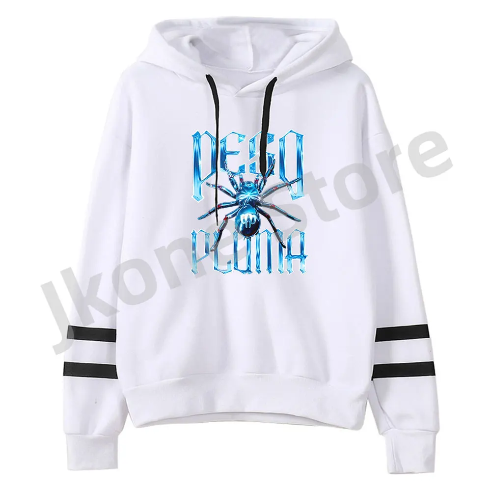 Peso Pluma Genesis Pullovers Exodo Tour Merch Women Men Fashion Casual Hooded Sweatshirts