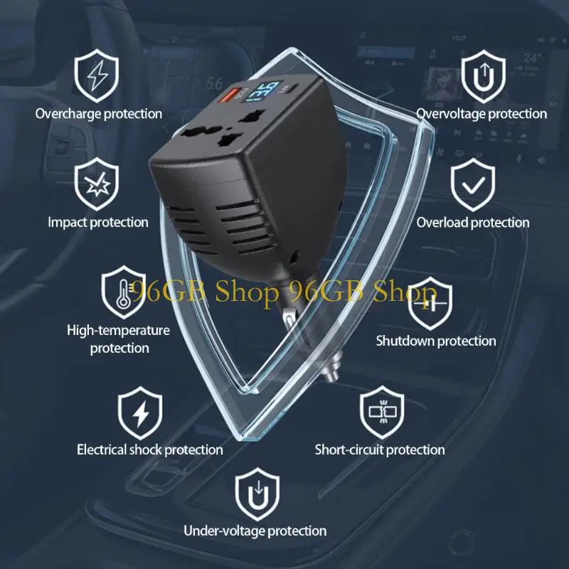 96GB Automotive Power Processor Fast Fee Technology LED Potential Screen Multifunctional Plan For Car Devices