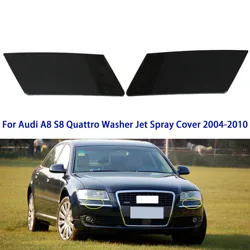 For Audi A8 S8 2004 2005 2006 2007 2008 2009 2010 Headlight Washer Jet Spray Cover Cap 4E0955281AA 4E0955282AA