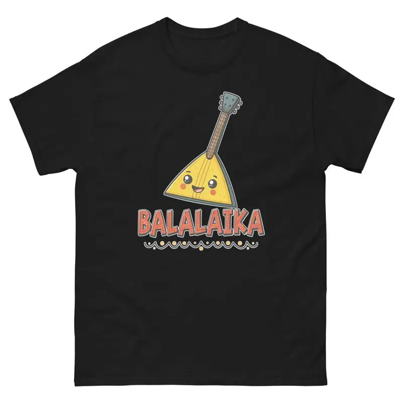 

Balalaika Musical Instrument Illustration T Shirt