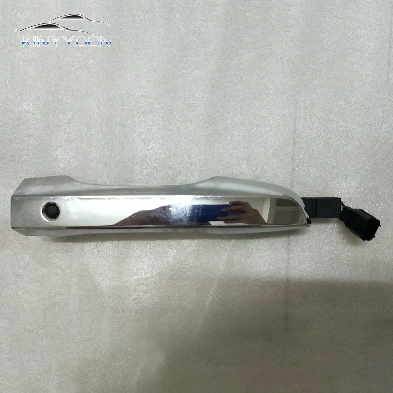 1PCS For Honda Civic 10th Generation Outside Car Door Pull Handle Cover Opening Handle Lid Doorknob Chrome Cap Hood Shell