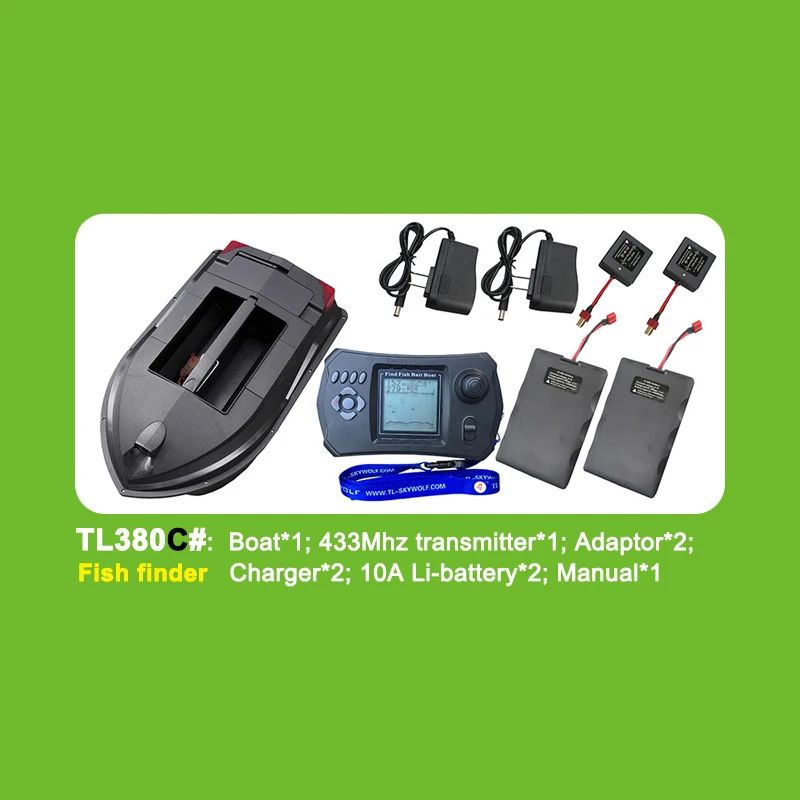 Otomatik Dönüşlü GPS Sonar Yem - Fishing Boat Gps incelemesi ve fiyatı