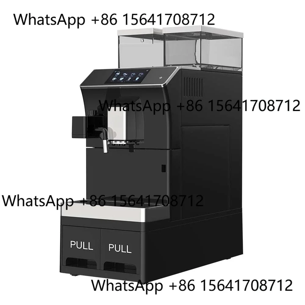 

Peiqi Cross-border Business LCD Screen Automatic Bean Grinding Steam Milk Foam Pressure Automatic Coffee Machine