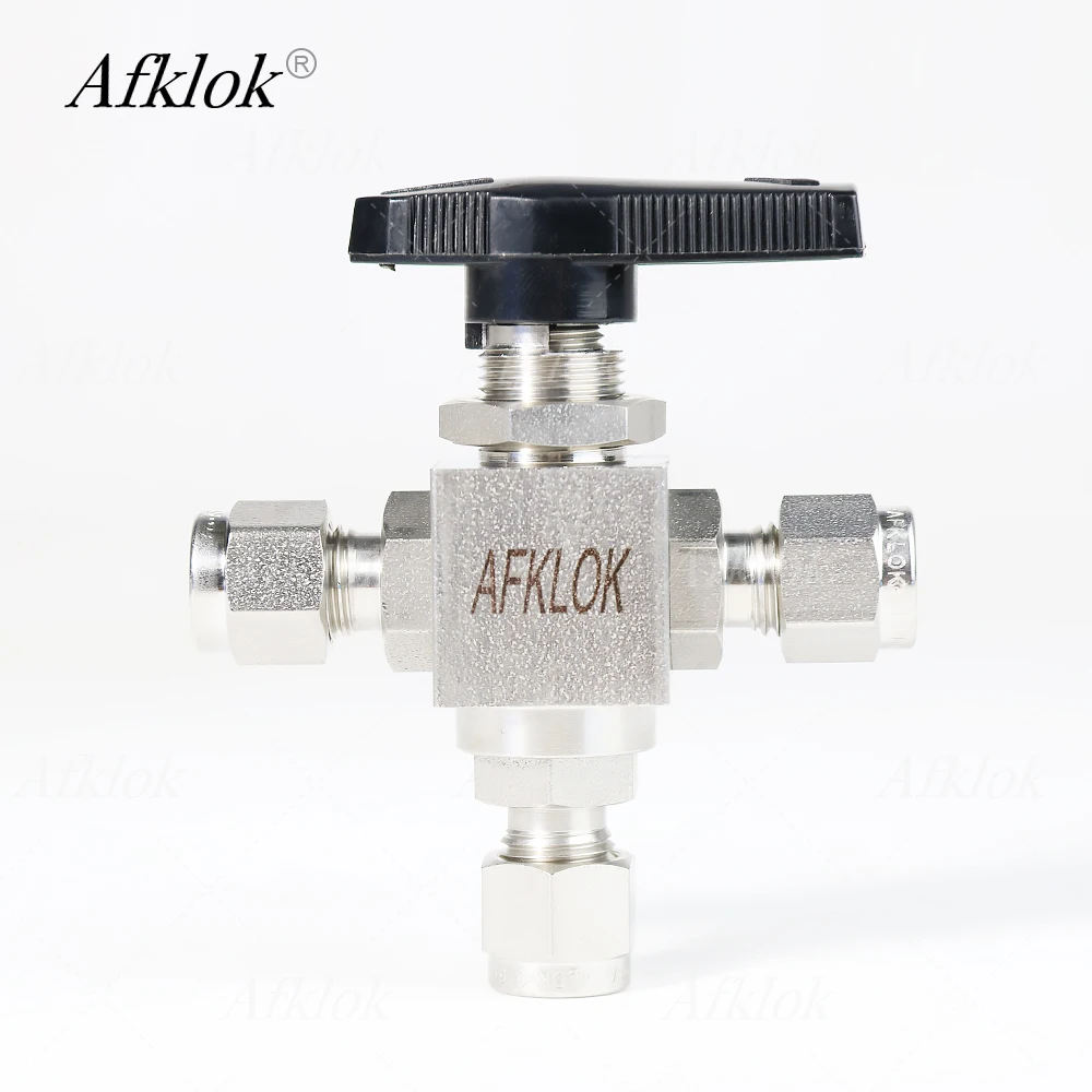 Three Way Ball Valve 1/8