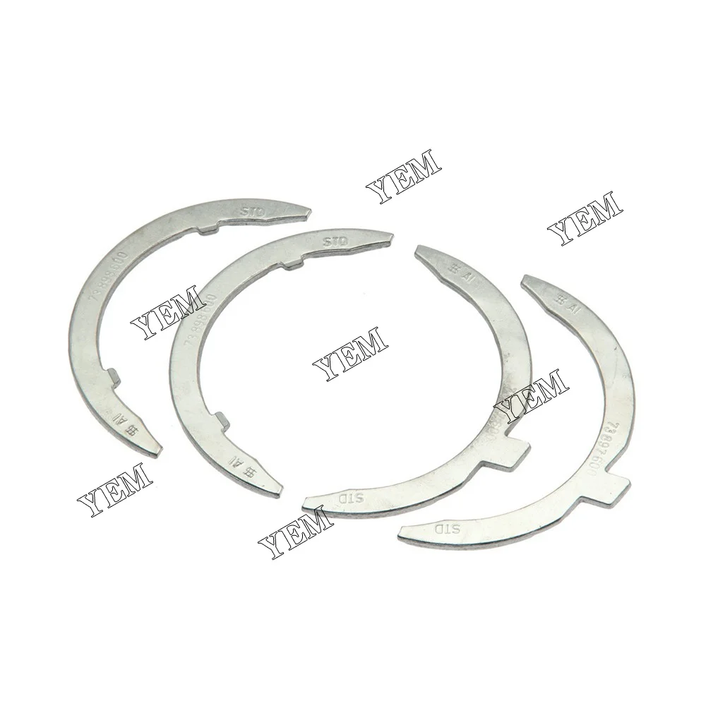 High Quality For Yanmar 4TNE94 4TNV98 4TNV98T For Komatsu 4D94E Thrust Washers YM129900-02931 STD