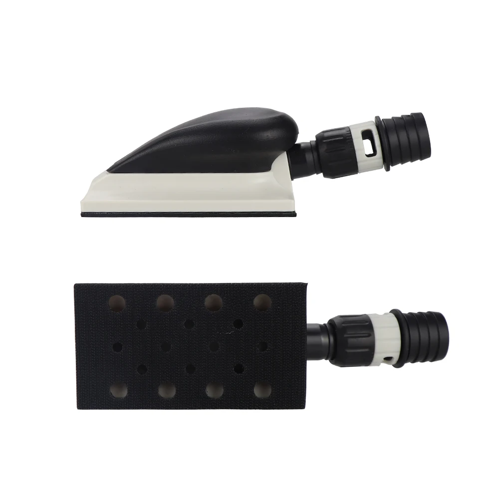 5 "8" 16" サンディングブロック ABS プラスチック集塵サンドペーパーホルダーフックループサンディングパッド研磨用